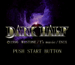 Dark Half (English beta 0.25) Title Screen